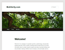 Tablet Screenshot of bobverity.com